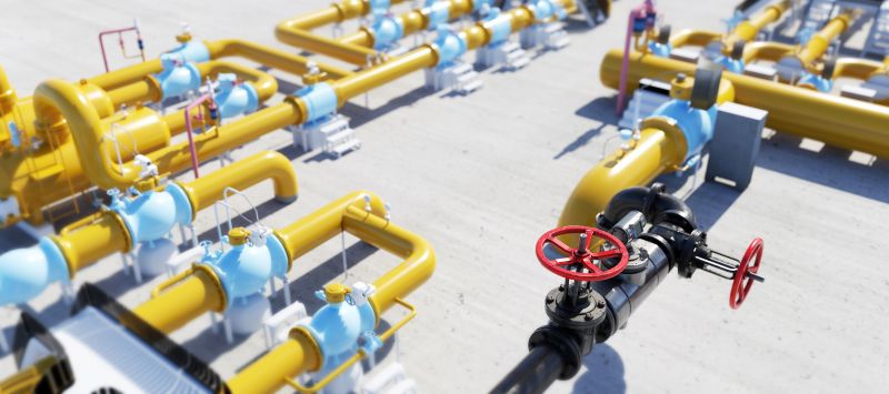 Commercial Gas Piping detail