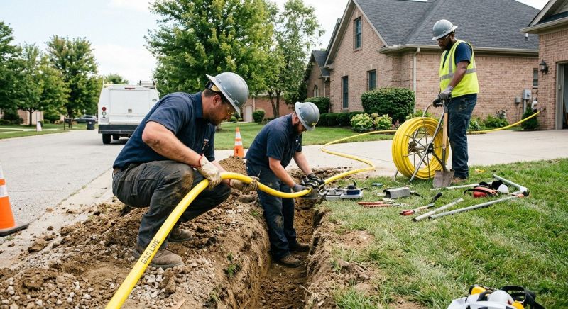 Gas Line Service